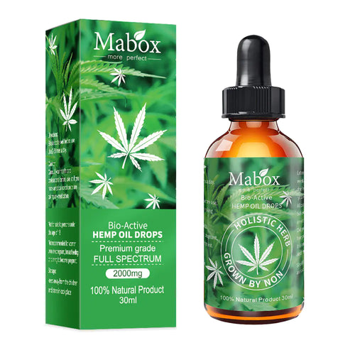 Hemp Oil for Stress Relief, Sleep, Hair & Skin Care