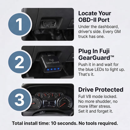 Install in 3 steps