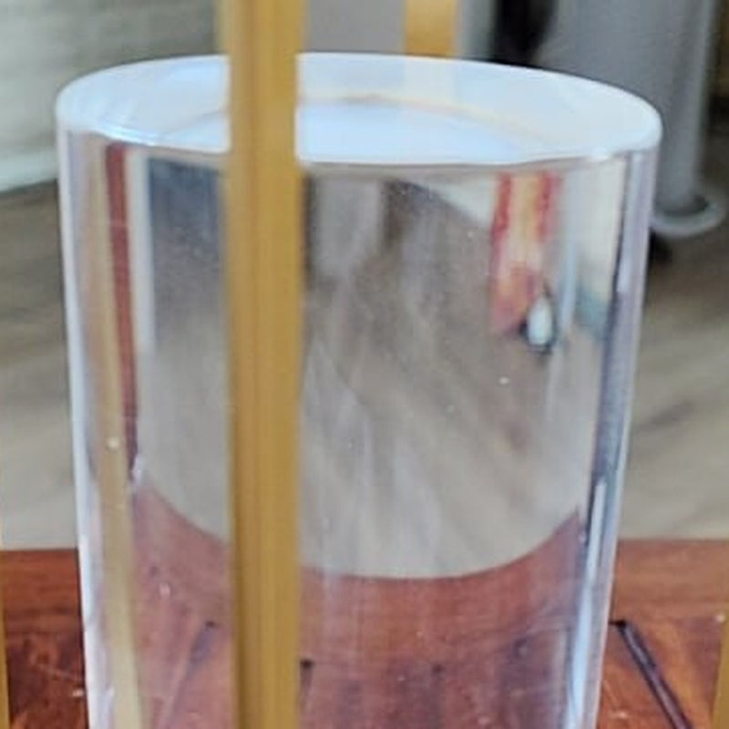 Clear cylinder of the Nook Glow Lantern