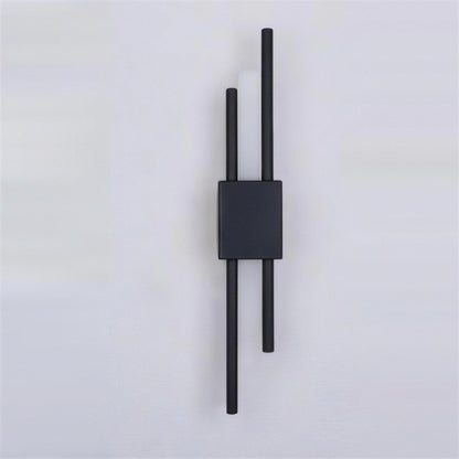 Nook Duo Sconce in black, switched off